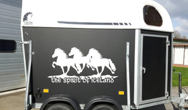 Anhängeraufkleber Spirit of Iceland
