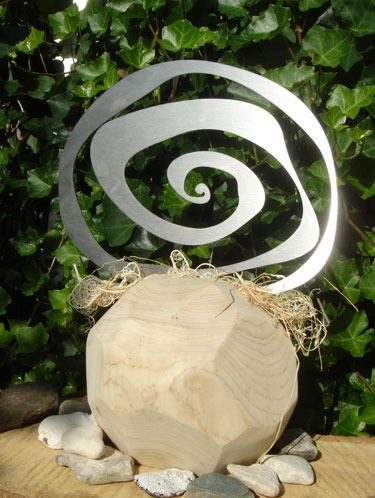 Spirale in Holz