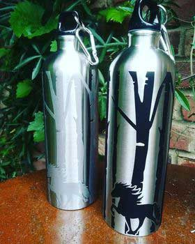 Trinkflasche Wald